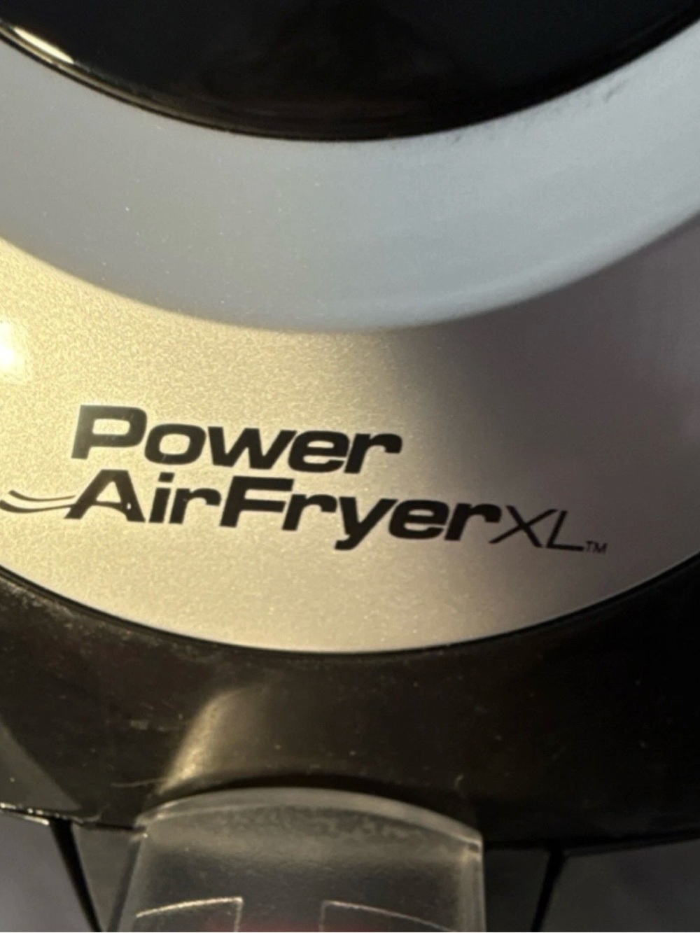 Black and Silver Digital Air Fryer - Picture 2 of 7